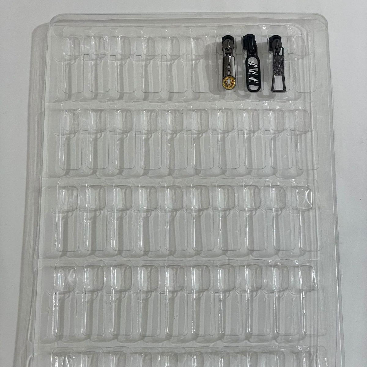 Zipper Head Tray Blister Tray No. 3 No. 5 Slider Tray Plastic Box