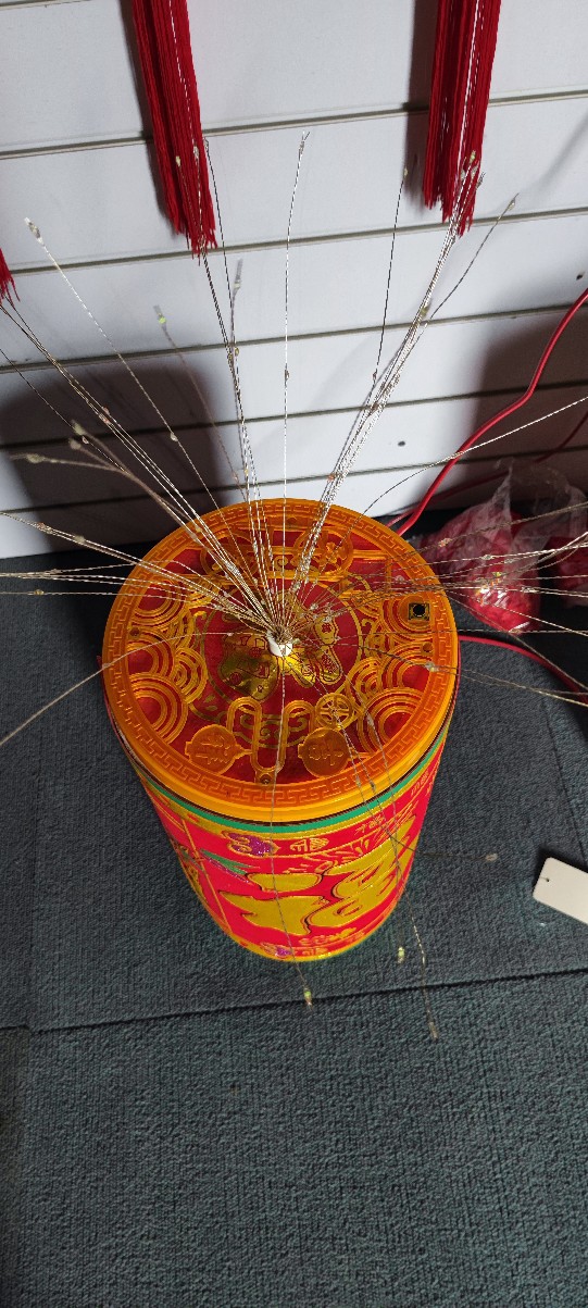 New Year firecrackers simulation LED electronic firecrackers light festive opening new year spring festival decoration electronic fireworks