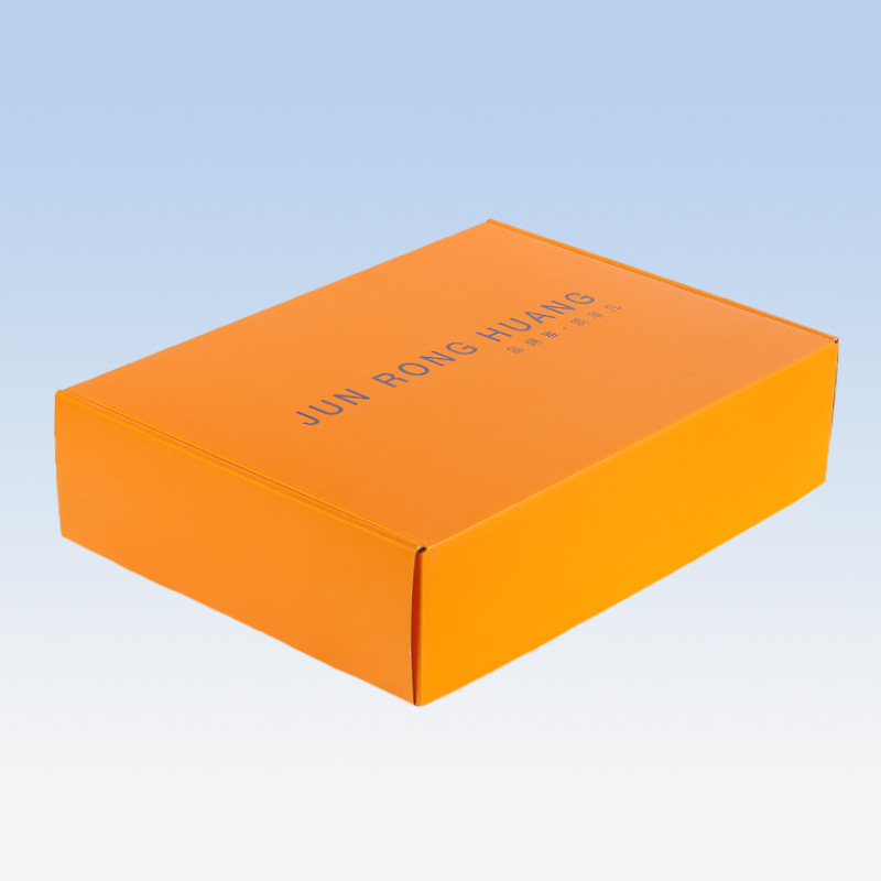 Shenzhen Manufacturer Customized Aircraft Box Digital Product Packaging Box Production Double-Sided Printing Matte Film Hot Stamping Uv Color Box