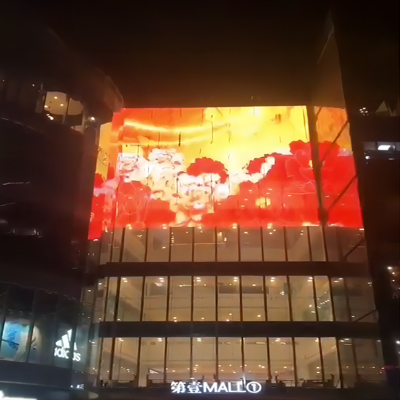 Новый светодиодный сетчатый экран для улицы водонепроницаемый P83P62P50P31P41 с несколькими вариантами расстояния, гарантия три года