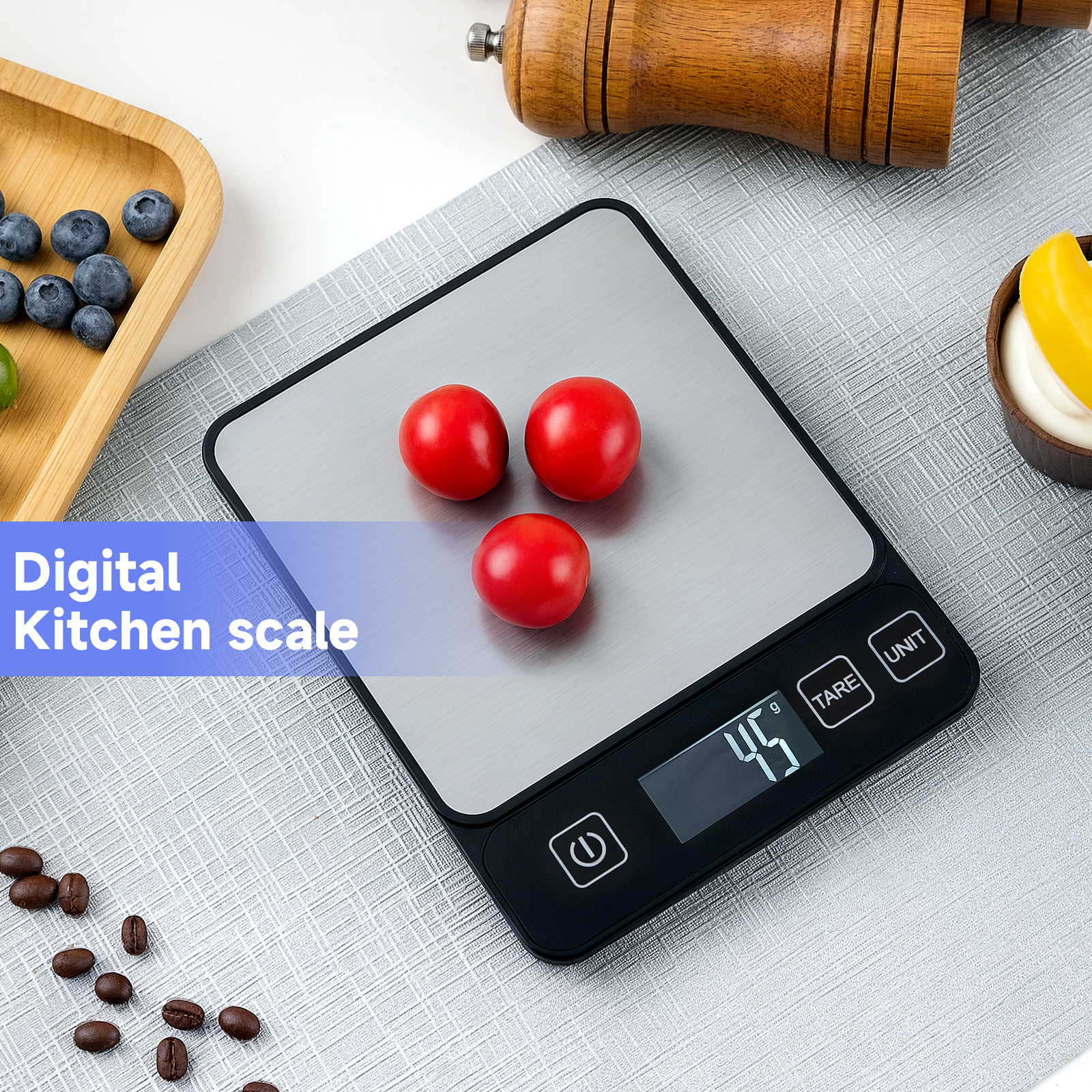 New 10kg household high-precision electronic kitchen scale baking scale food scale gram scale electronic scale kitchen scale