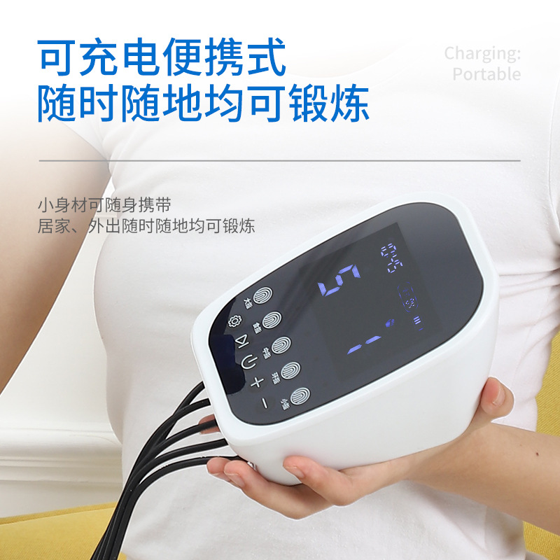 Finger and Hand Rehabilitation Training Device Electric Rehabilitation Robot Gloves Stroke Hemiplegia Five-Finger Hand Function Massager