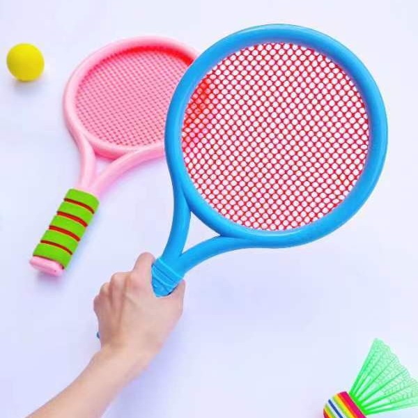 Children's Badminton Racket Tennis Racket Mesh Bag Outdoor Game Family Plastic Toy Stall Stall Wholesale