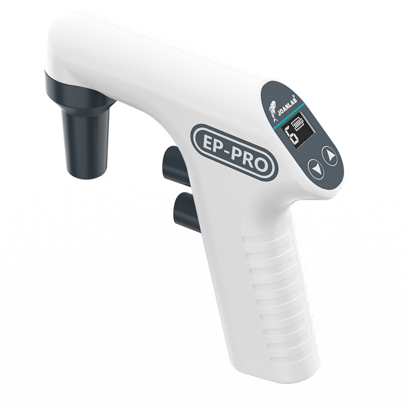 JOANLAB electric pipette pump large capacity electric pipette pipette gun suction aid 0.1-100ml