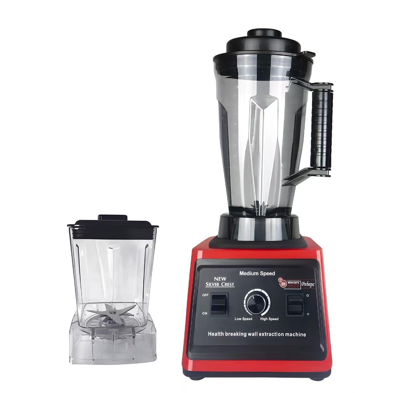 Cross-Border Foreign Trade Blender Stainless Steel Food Processor High-Power Blender Juicer Mixer Ice Crusher