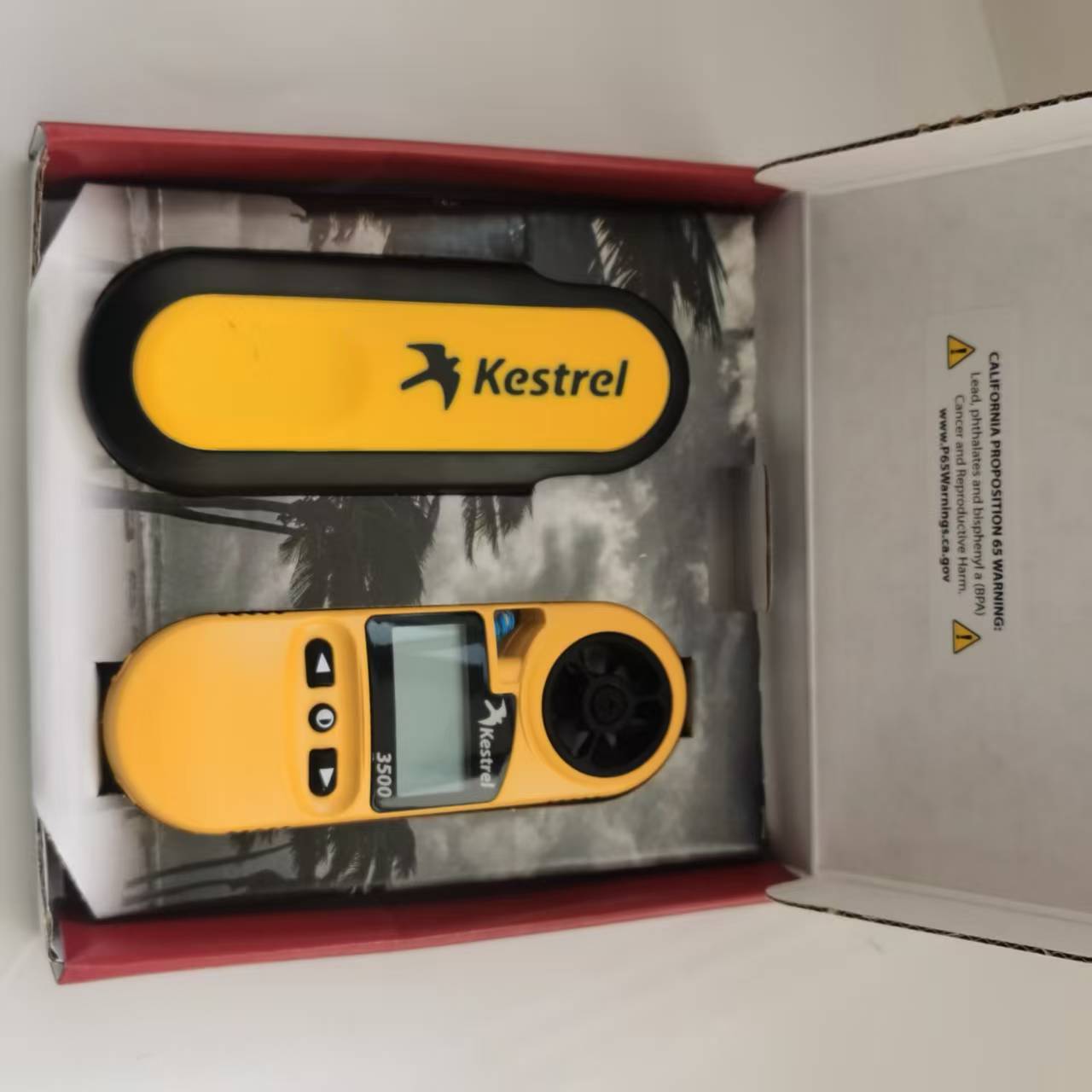 In-Stock Kestrel 3500 Handheld Impeller Anemometer for Outdoor Wind Speed, Temperature, and Wind Chill Measurement