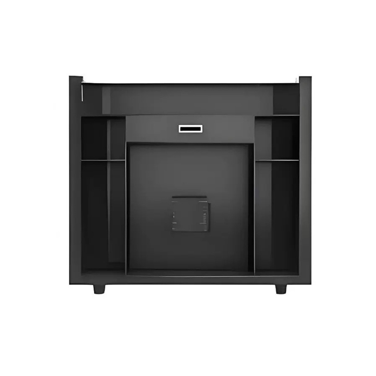 Led Front Desk Screen Creative Hotel Bar Exhibition Display Company Counter Reception Led Table Screen Digital Screen