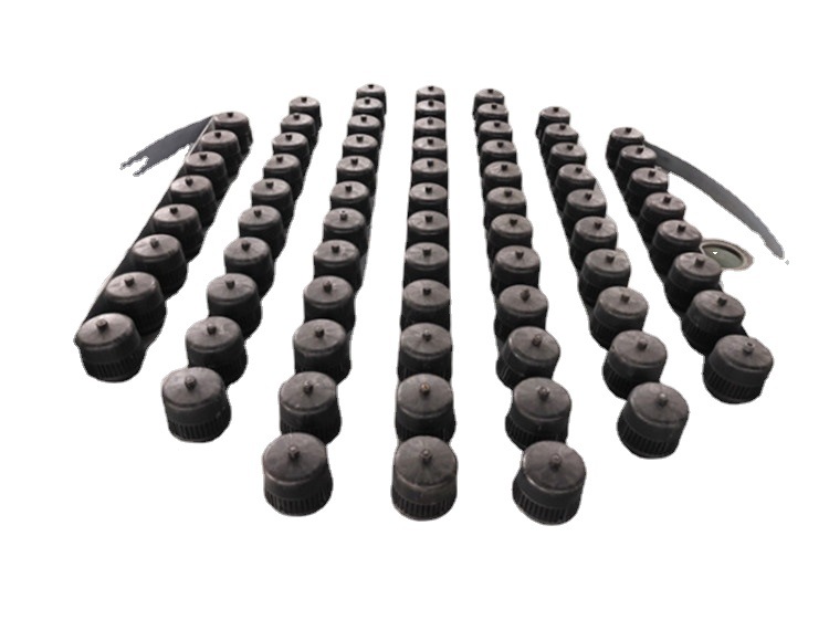 Круглая пузырьковая крышка из нержавеющей стали, пузырьковая пластина колонны, химическая пластина PVDF, внутренние части колонны