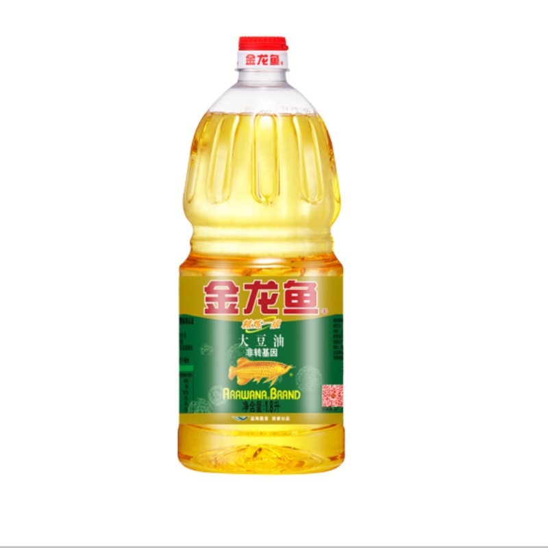 Genuine Arowana Edible Oil New Date Soybean Oil Refined First-Grade Soybean Oil Household 1.8L Wholesale
