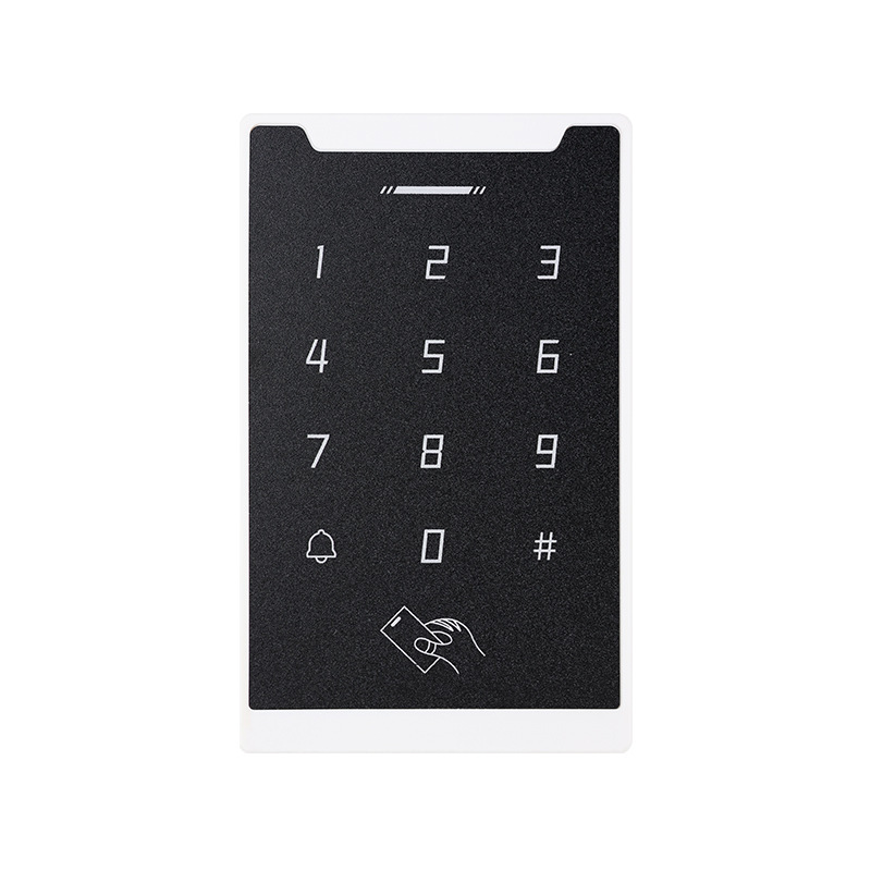 Password Access Control System All-In-One Company Office Ic Id Card Attendance Machine Glass Door Electromagnetic Lock Set