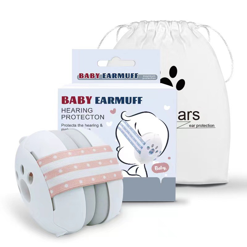 Звуконепроницаемые наушники для детей, защита от шума, для сна и разрядки на самолетах, с креплением на голове