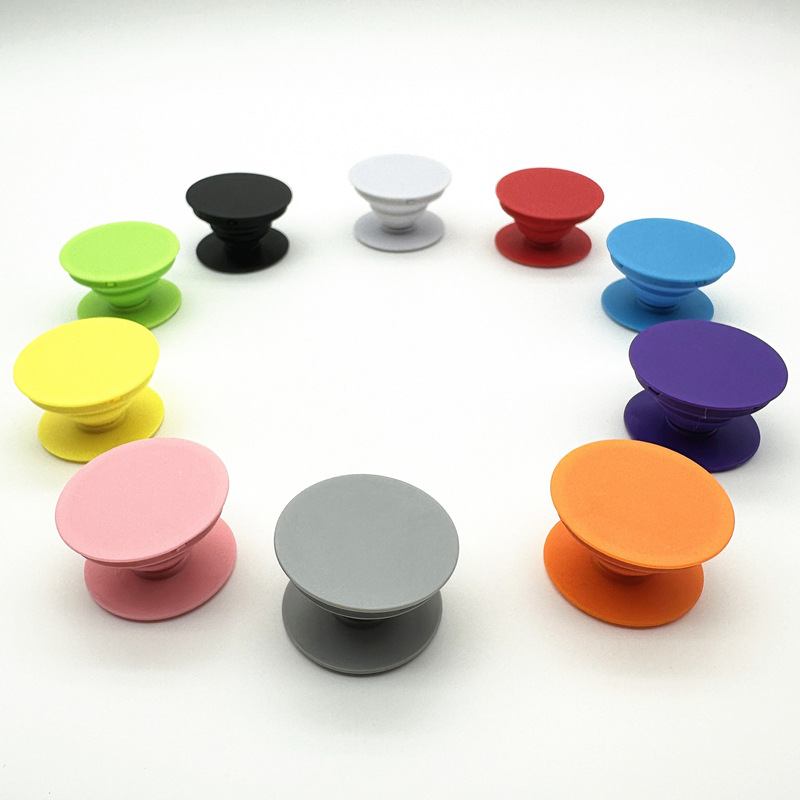 Airbag bracket shaped acrylic PVC drop printing pattern retractable folding groove airbag mobile phone bracket