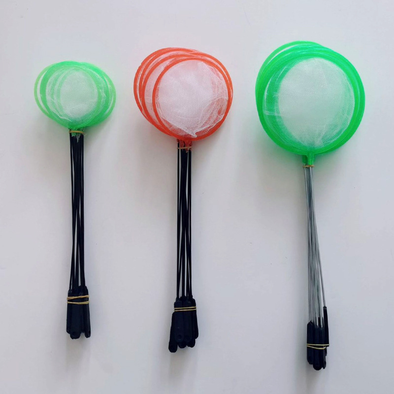 Fishing Net, Kidsren's Fishing Tools, Small Copy Net, Playground Aquarium Round Fish Net, Outdoor Toy Fishing and Shrimp Net