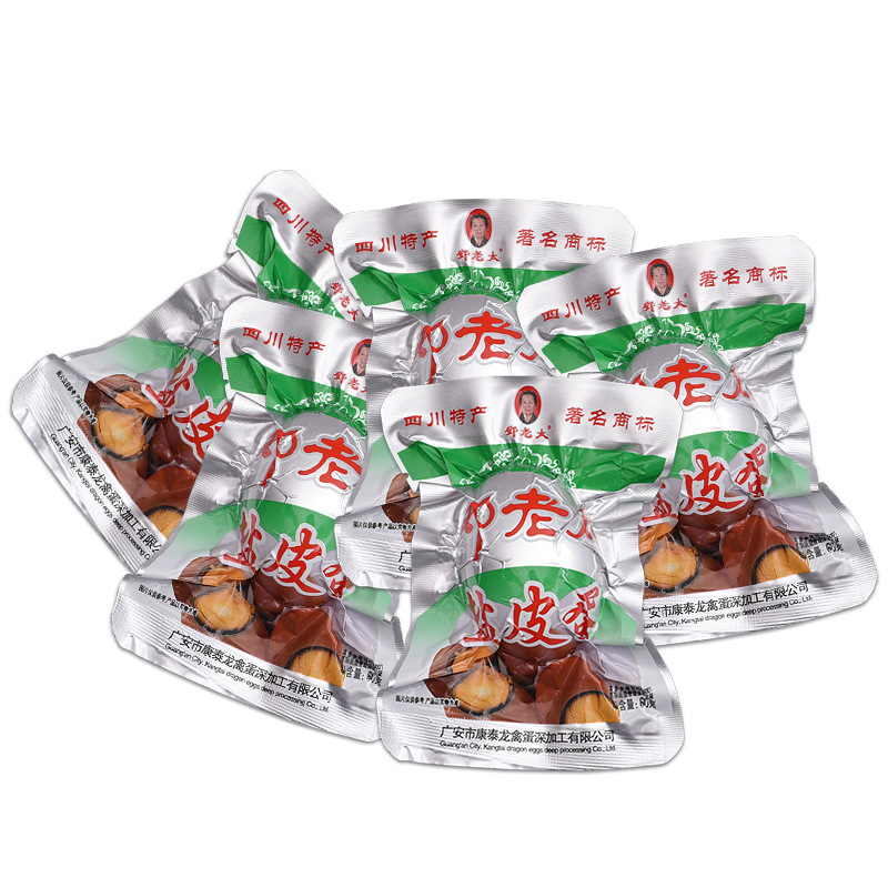 Mrs. Deng 60g scattered eggs Guang 'an salt preserved egg factory straight hair factory direct Sichuan local products