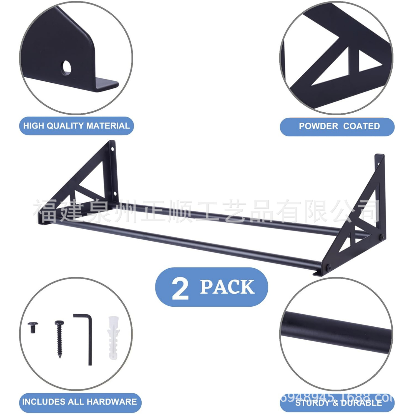 3D printer filament storage rack rolling filament reel metal wall bracket material storage