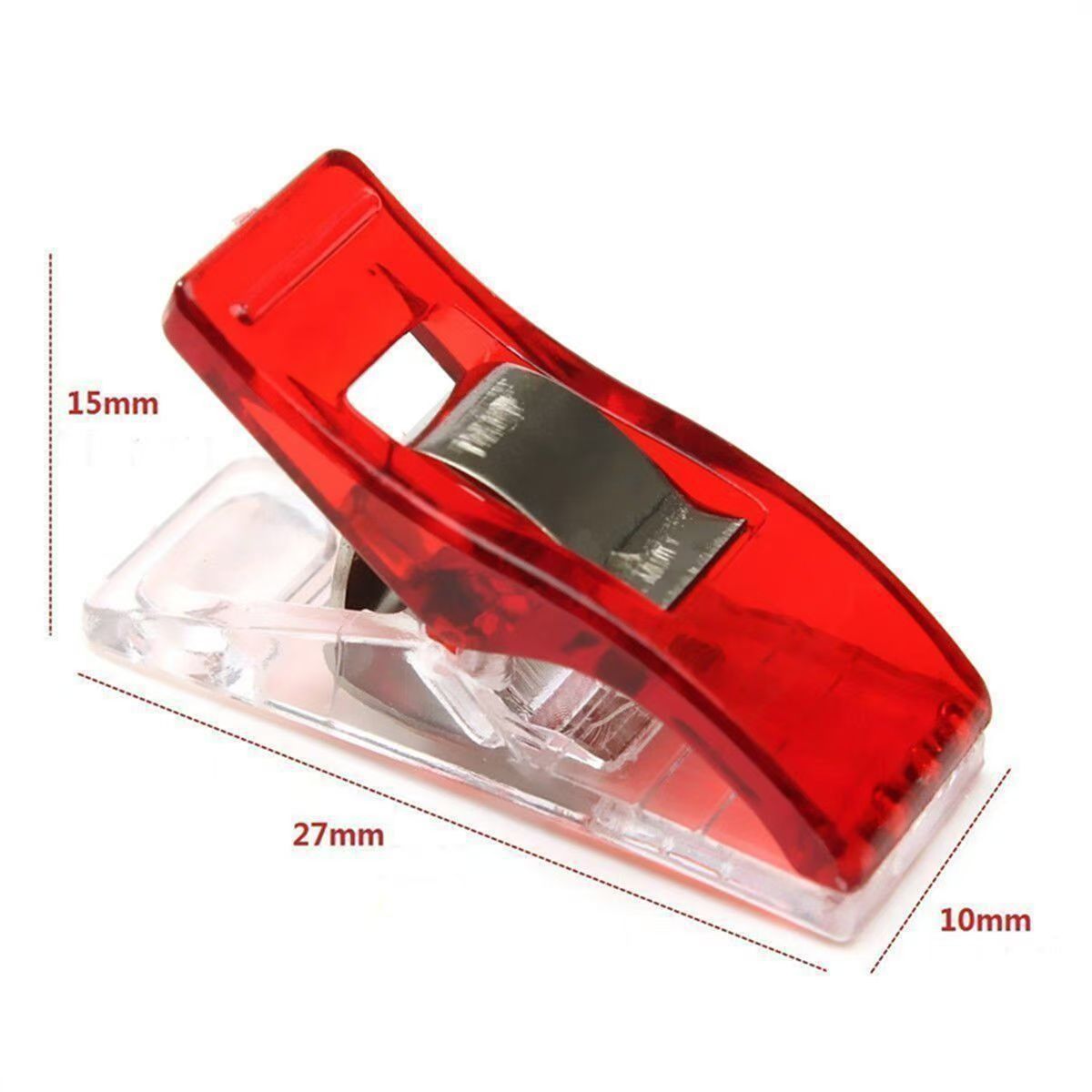 Color Edge Clip Axe Clip Patchwork Sewing Clip Fixing Clip Positioning Clip Plastic Small Clip Cross-border Hot Sale