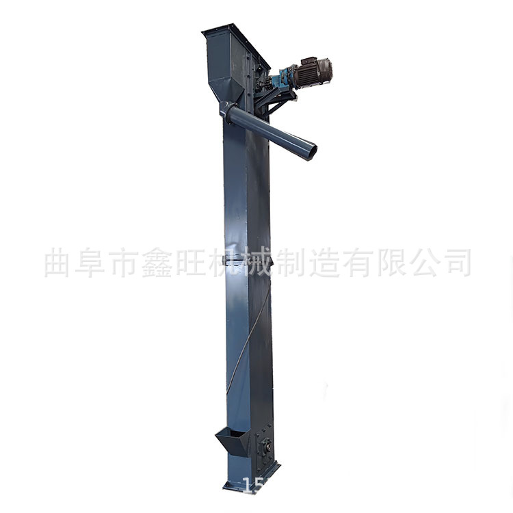 Yongchang County Chain-Type Bucket Elevators Suitable for Various Feeding Methods 4m High Bucket Elevators