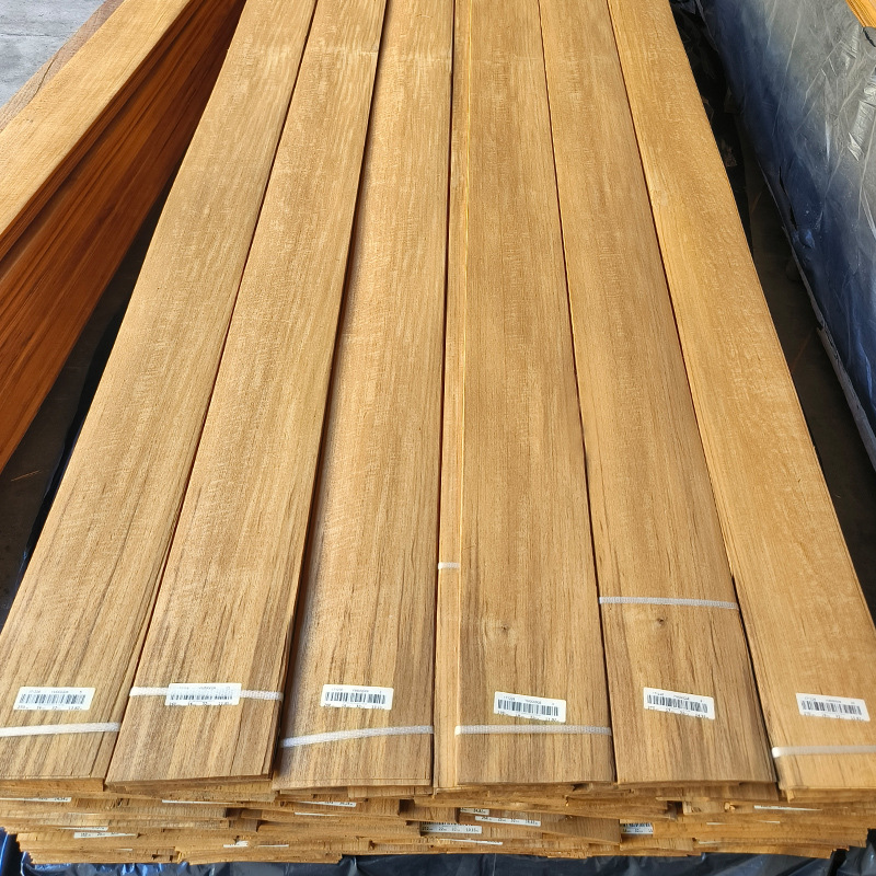 Youmuja Burmese Teak Veneer Fsc Certified Indoor Decoration Straight Grain Mountain Grain Veneer Wood Flooring Teak