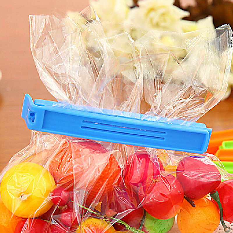 11cm Food Sealing Clip Plastic Tea Clip Food Clip Fresh Snack Bag Moisture-Proof Sealing Clip Manufacturer Wholesale
