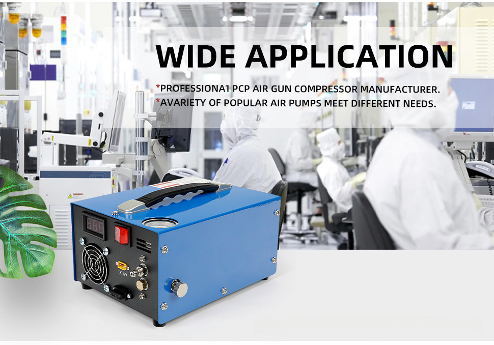 2024 Cross-Border External 220V-110V-12V High-Pressure Car Air Pump 30Mpa Air Pump 4500