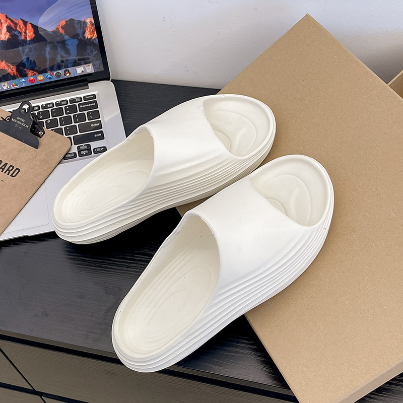 Men's Summer Outer Wear Thick-Soled Non-Slip Anti-Odor Breathable Sandals Beach Sports Slippers for Men