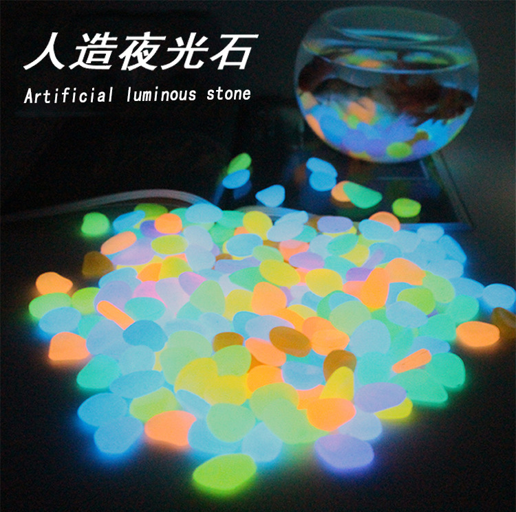 No. 1 Luminous Stone, Colorful Glowing Landscaping Stone, Aquarium Gardening, Archaeological Toys, Long-Lasting Luminous Stone, Fluorescent Pebbles