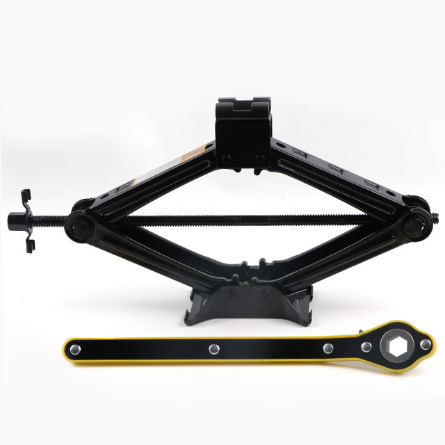 Hand-Cranked 0kg Ton Car Labor-Saving Wrench Rocker 2 Tons 3 Small Car Jack for Tire Replacement Hydraulic Horizontal