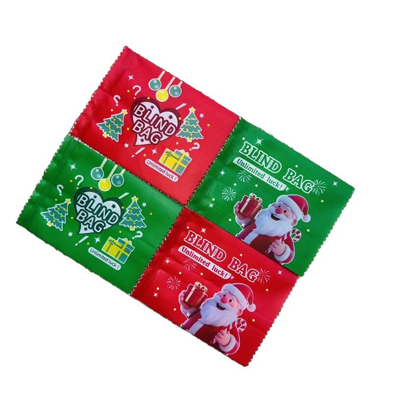 Christmas Packaging Bags, Cookie Sealing Bags, Baking Snowflake Pastry Nougat Candy Packaging Bags, Direct Supply from the Manufacturer