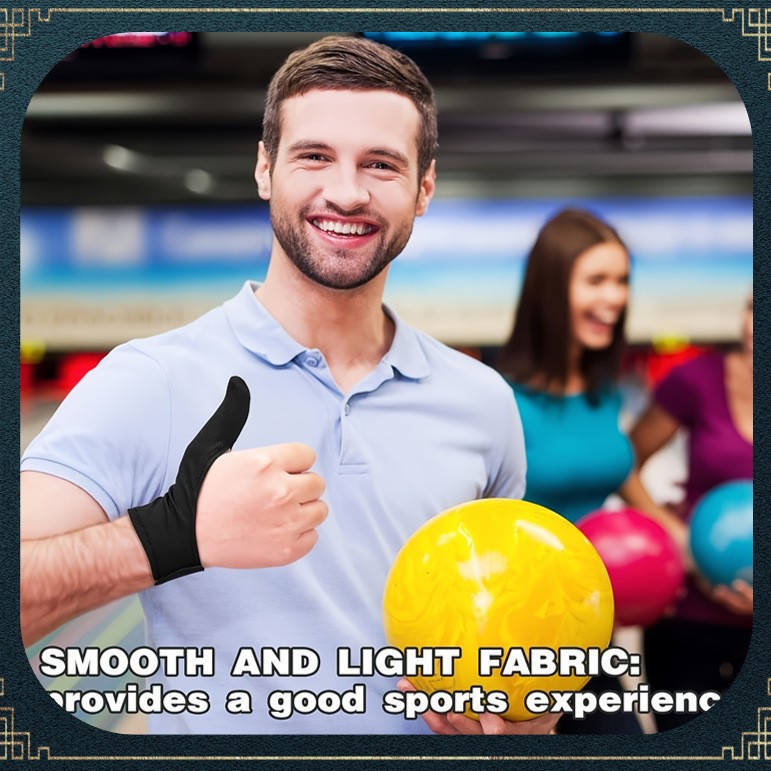 Cross-Border Hot-Selling Bowling Finger Protection Gloves, Professional Bowling Protection Gloves, Anti-Wear Elastic Finger Gloves