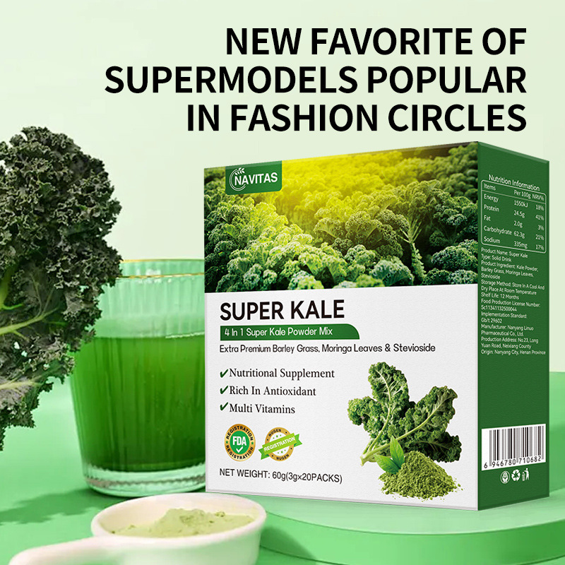 Cross-Border Export Super Kale Powder Feathered Cabbage Powder Wholesale