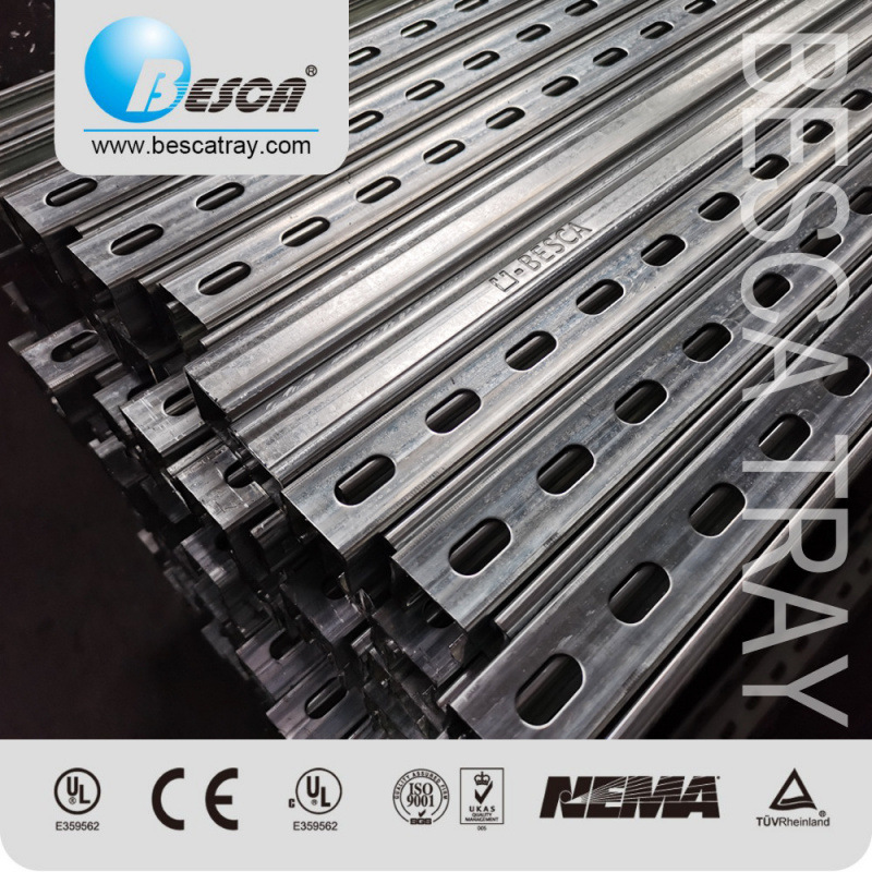 41*41 galvanized C- shaped steel Yangzhong bridge manufacturer UL bridge bracket C- slot photovoltaic bracket