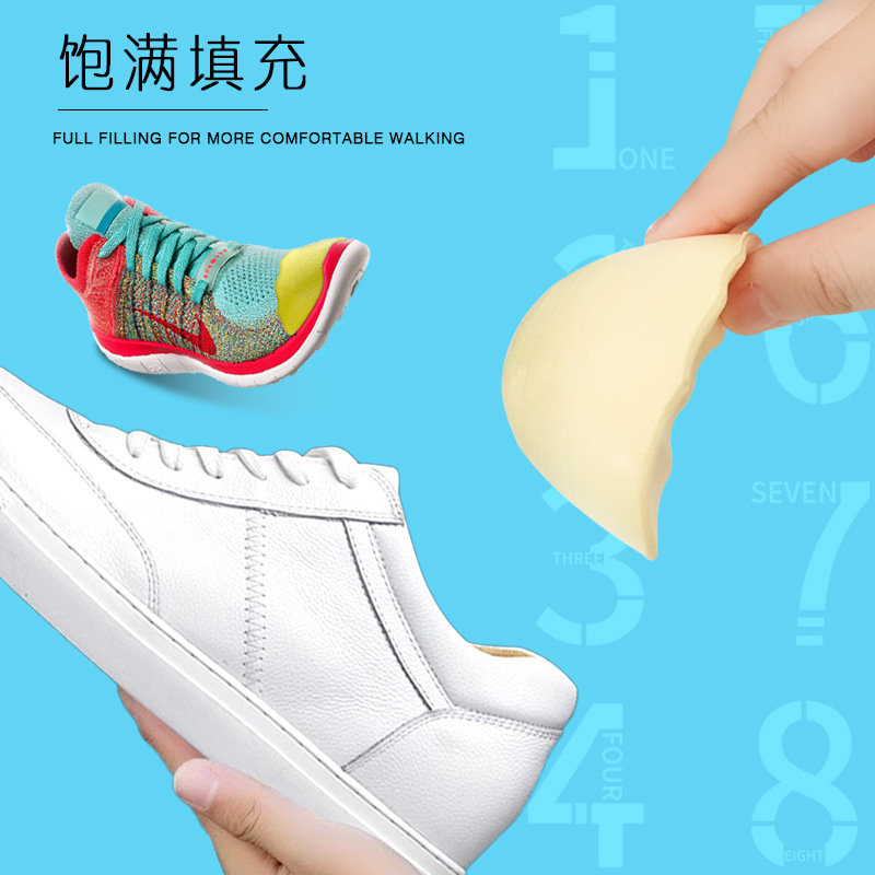 Customized Pu Foam Shoe Inserts for Converting Large Toe Boxes to Smaller Ones, Filling High Heels, Adjusting Shoe Size, Comfortable and Anti-Chafing for Pointed and Round Toes