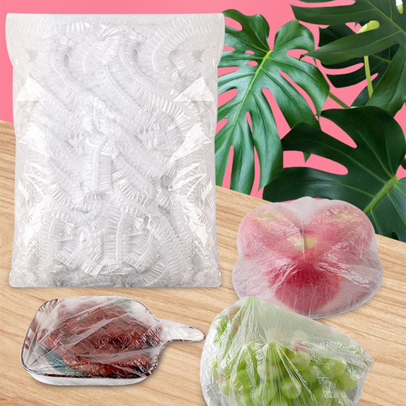 Plastic Wrap Disposable High Temperature Resistant Thickeneded Universal Kitchen Fresh-Keeping Bag Dust Cover Multi-Functional Household Fresh-Keeping Cover