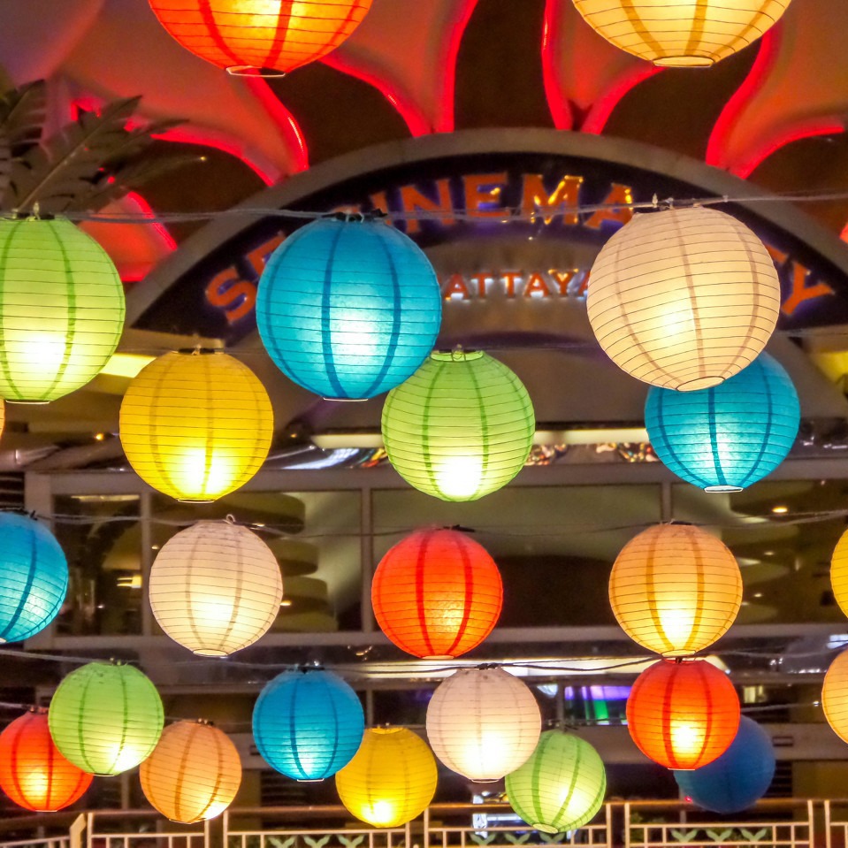 Solid color DIY paper lantern mall holiday decoration ceiling decoration paper lantern wholesale children's handmade painting