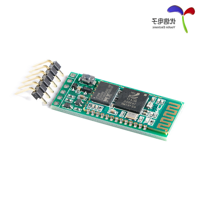 Hc-06D Master-Slave Integrated Bluetooth Module Board DIY Wireless Serial Port Transparent Transmission Digital Module (with Base Plate)