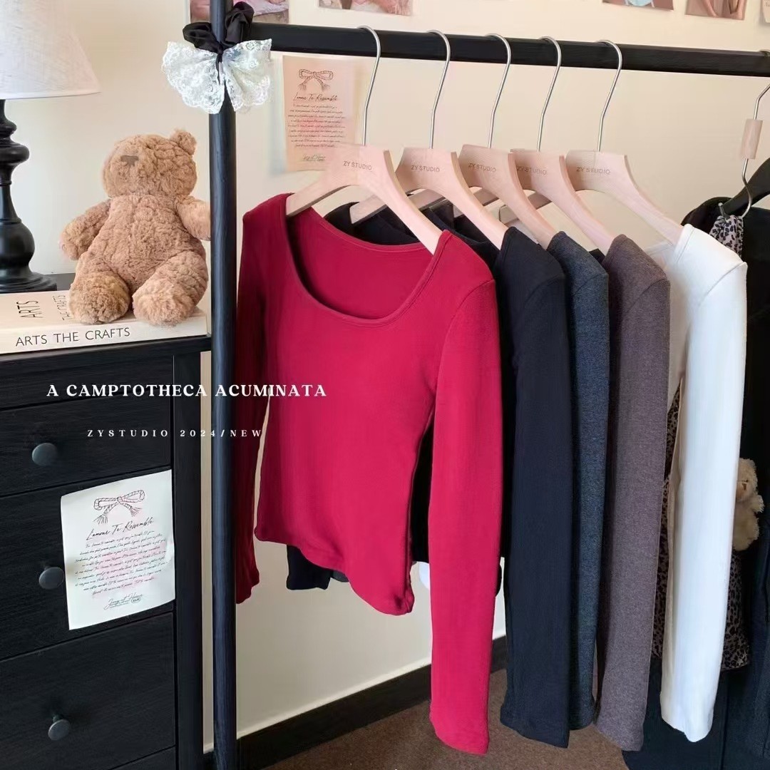 2094 # Double Layer Warm High Quality Base Layer Short Sleeve Shirt