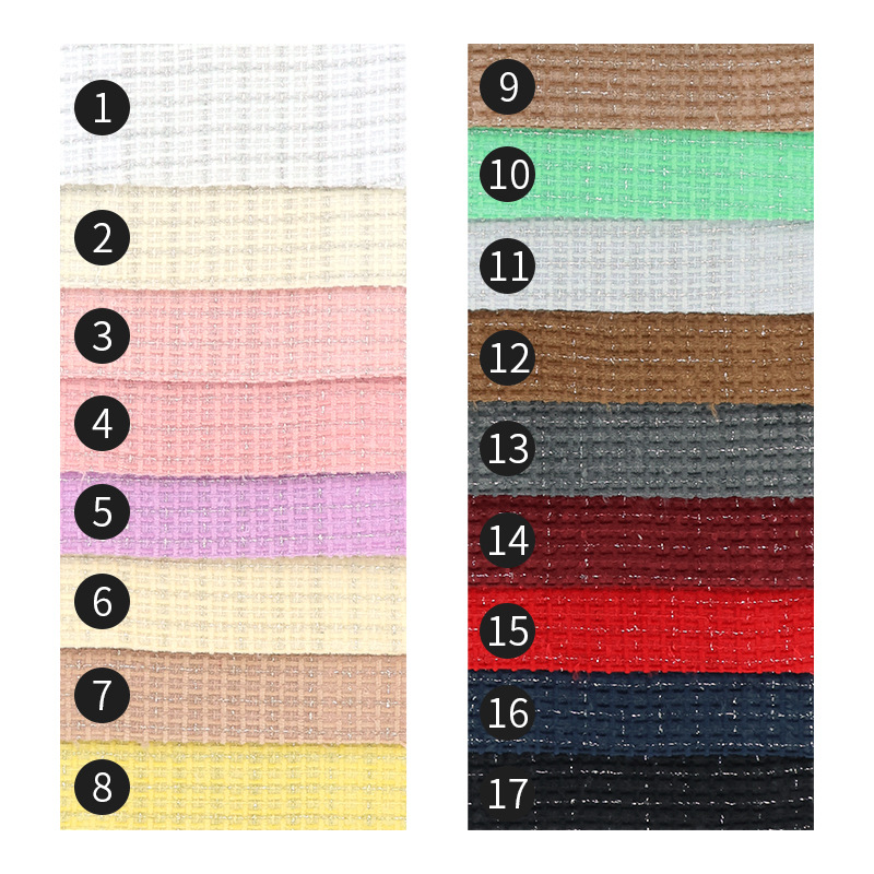 2025 New Style Woolen Small Fragrance Suit Fabric 215g High Quality Plaid Fashion Women's Shoes and Hats Jacket Fabric