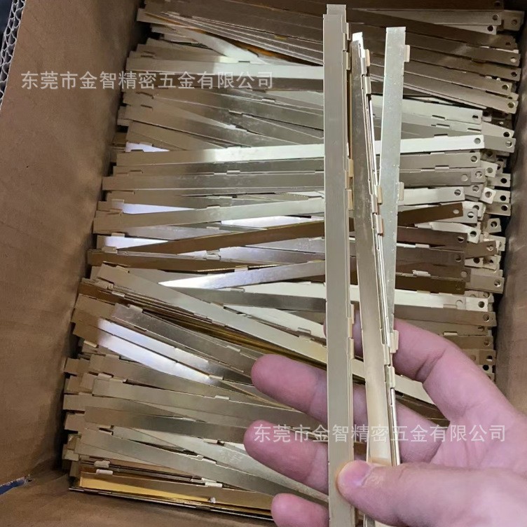 New Energy Copper Busbar Connection Piece T2 Copper Bending Busbar Connection Conductive Piece Phosphor Copper Brass Contact Piece