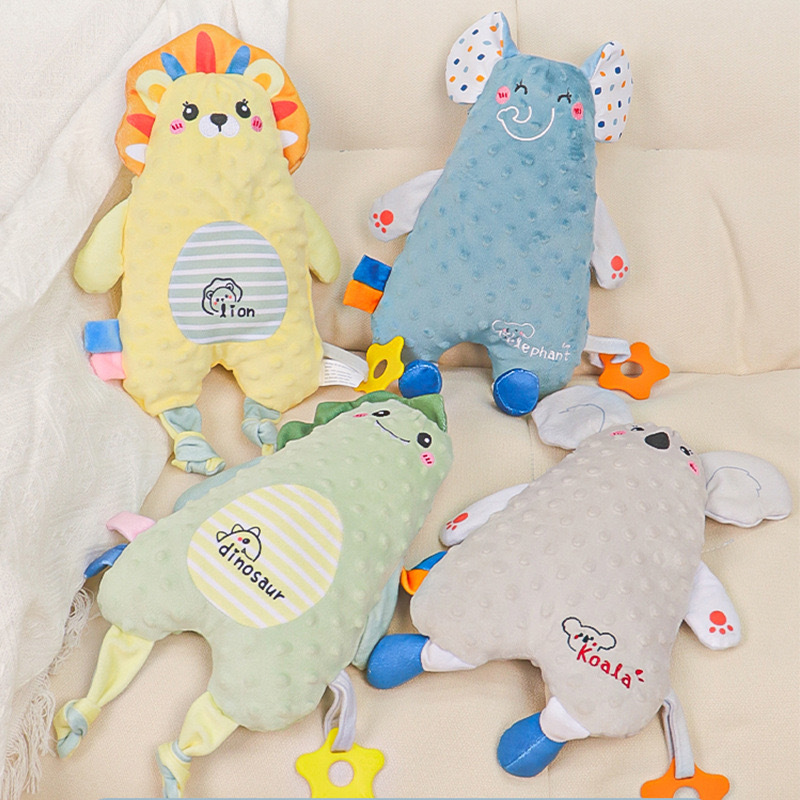 Sleep Comfort Doll Baby Can Enter Newborn Chew Pp Cotton Baby Artifact Doll Hand Puppet Toys Wholesale