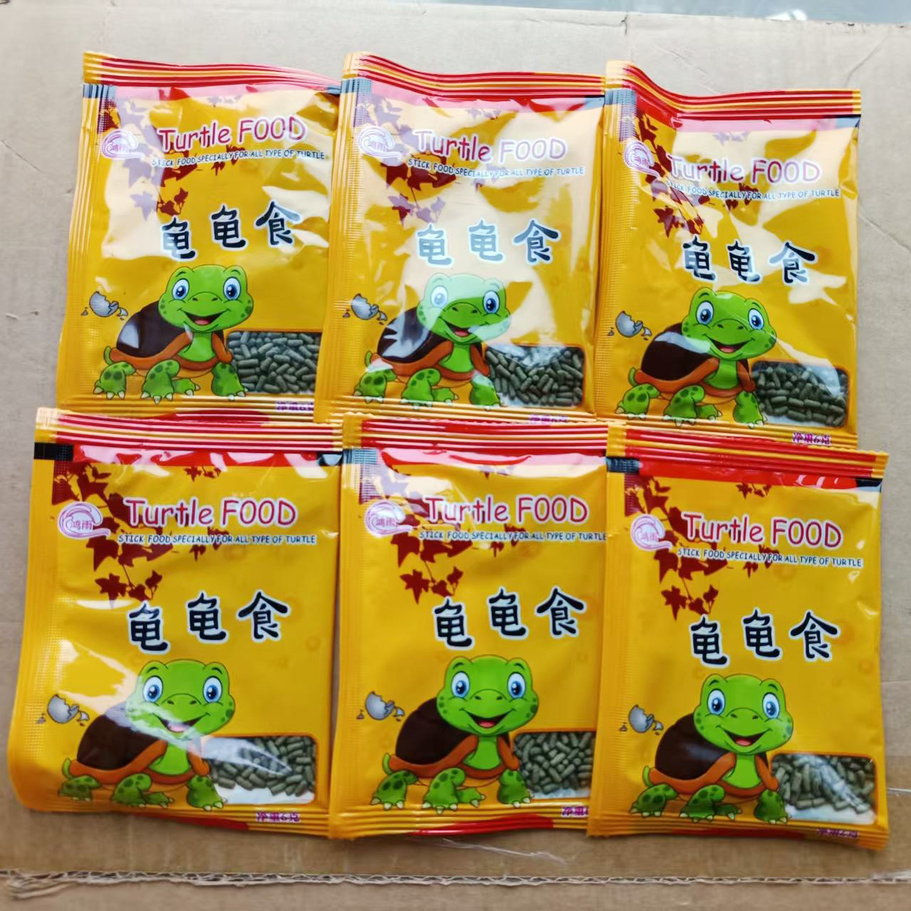 Small Bag of General-Purpose Long Strips Direct from Manufacturer Calcium Supplement Turtle Feed Fish Turtle Small Turtle Food Round Pellets Turtle Food Wholesale