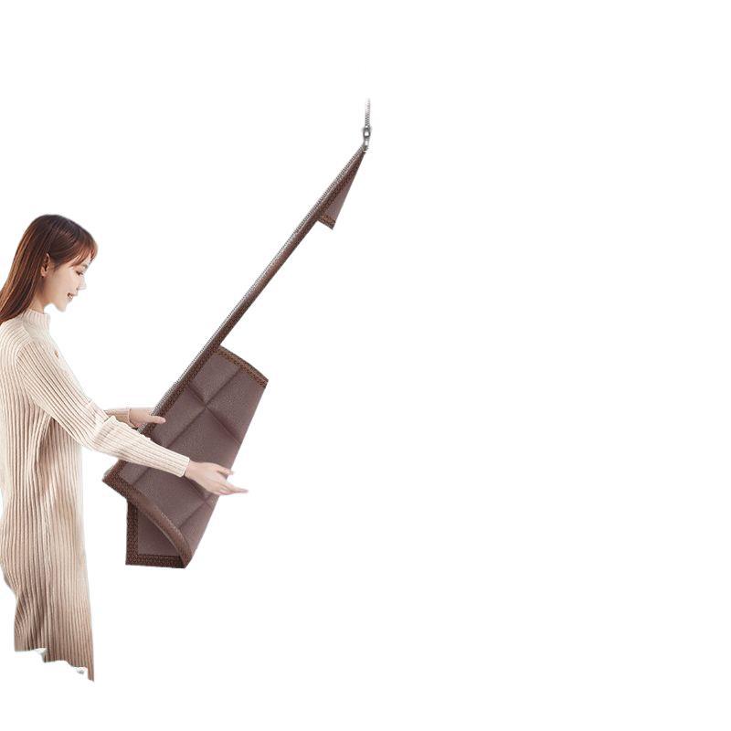 Winter Cotton Curtains Thickeneded Windproof and Coldproof Extra Thick Warm Windproof New Home Punch-Free Window Sealing and Insulation