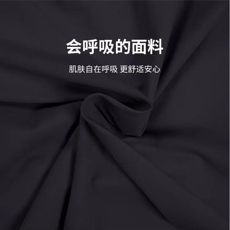 Swimming Cap Nylon Adult Men and Women Non-Stretching Breathable Hot Spring Quick-Drying Swimming Cap Five-Line High Elastic Solid Color Cloth Cap Wholesale