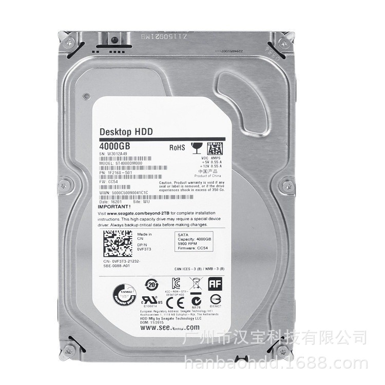 Suitable for Security Monitoring Hard Drives 6Tb 1Tb 3.5inch Sata Hdd 2Tb 4Tb Desktop Mechanical Hard Drives Specifically for Monitoring