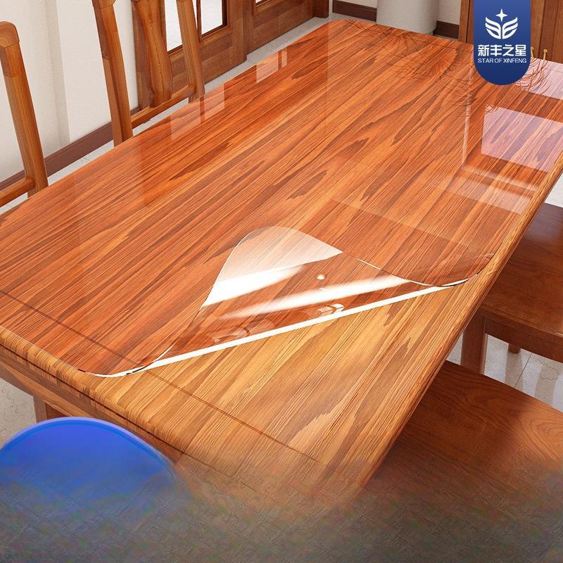 Прозрачная защитная пленка для мебели, самоклеящаяся, для столов из массива дерева, водостойкая, специальная пленка для столов