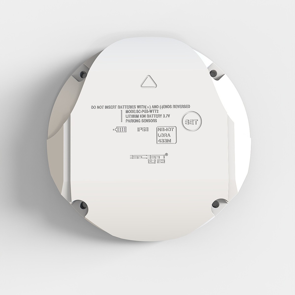 Wireless Magnetic Floor Parking Sensor Floor-Mounted Radar Parking Detector Parking Guidance System