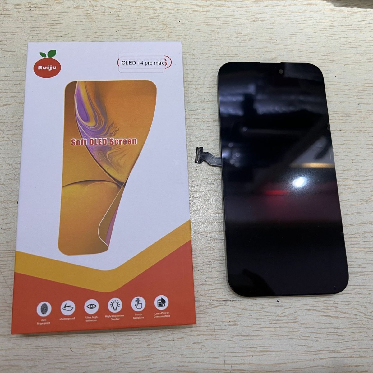 For Apple X/Xr/Xsm Rui orange screen assembly 11/11Promax 12mini 12PM 13 Regis RJ