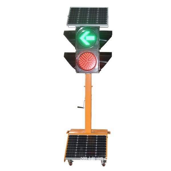 Solar Mobile Traffic Light Temporary Road Emergency Traffic Light Solar Mobile Car