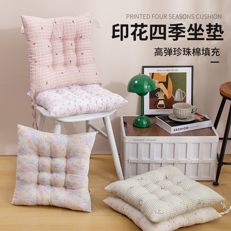 Корейский пасторальный стиль, подушки для домашнего обеденного стола и стульев, офисные подушки, с ремнями, подушки для дивана в гостиной, татами