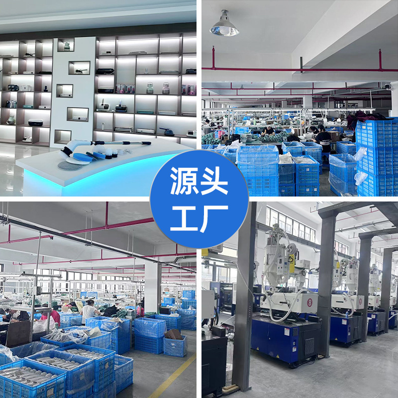 Cross-Border Electric Cleaning Brush Multifunctional Cleaning Brush Kitchen Bathroom Toilet Floor Manual Cleaning Floor Scrubber