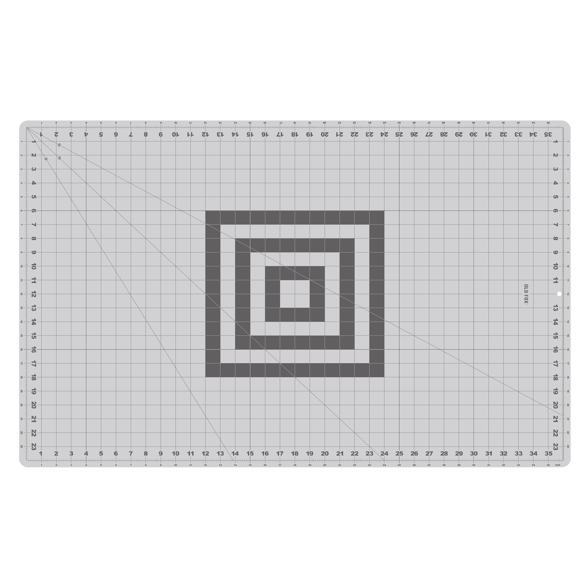 A1 Экологически чистый ПВХ резак Ручная работа Прочный OLD FOx Пад 60x90см